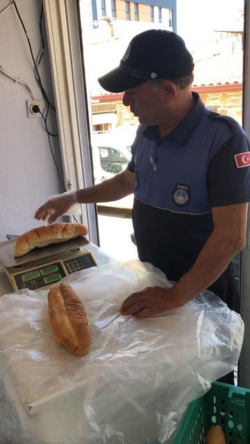 KARACASU'DA FIRINLARA GRAMAJ DENETİMİ YAPILDI