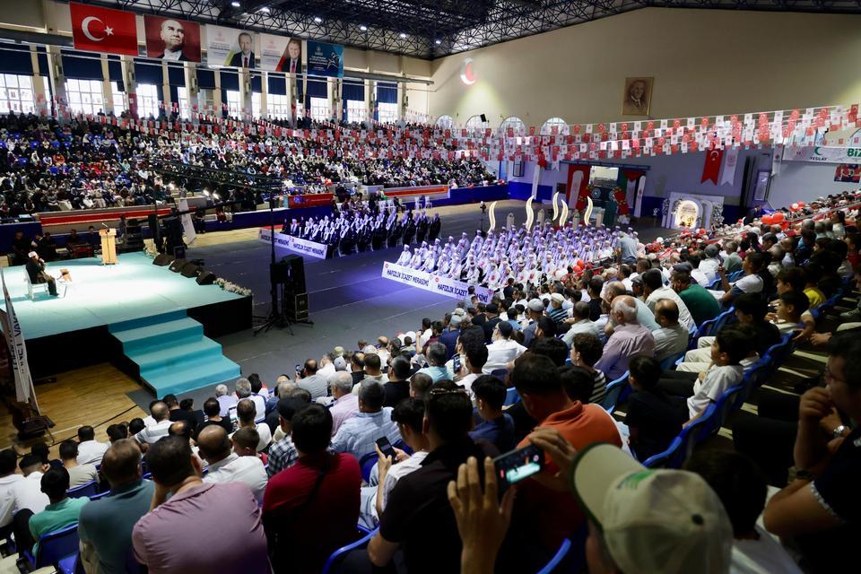 Aydın'da muhteşem hafızlık icazet programı