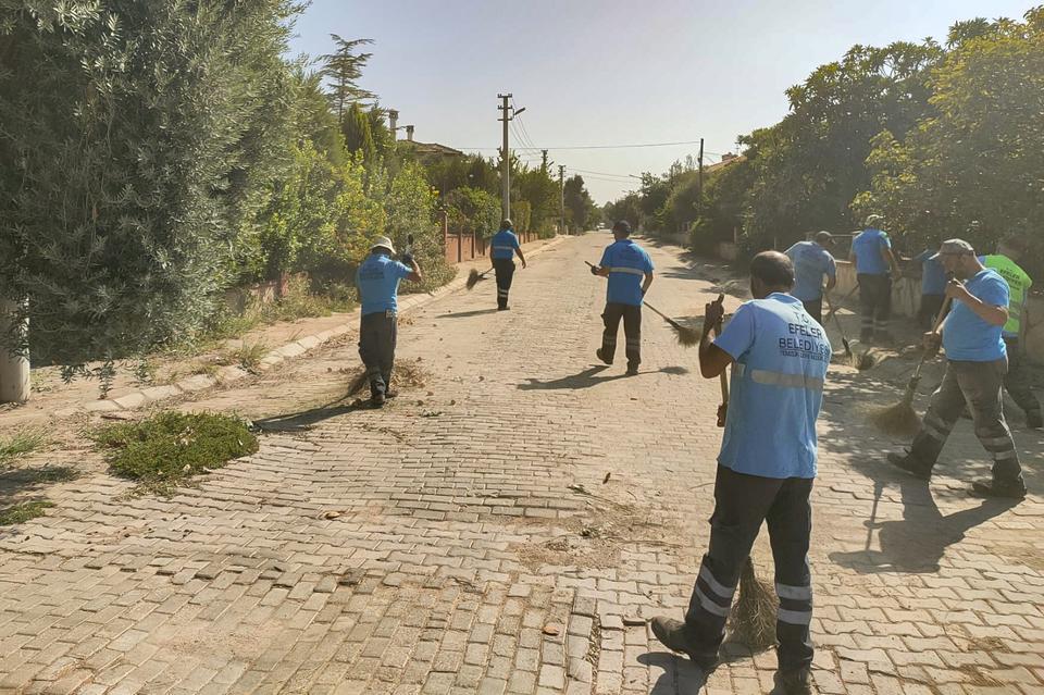 Efeler Belediyesi’nden temizlik çalışması