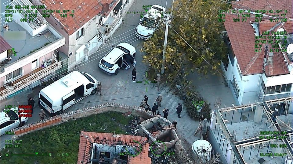 Hava destekli polis operasyonu: 30 gözaltı