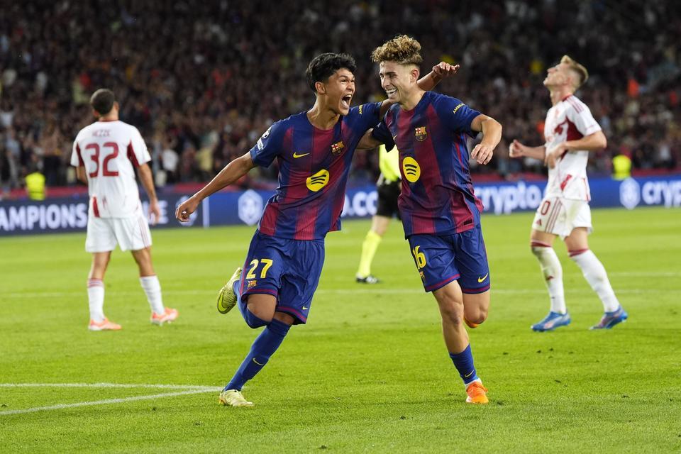 Barcelona, Şampiyonlar Ligi'nde Olympiakos'a gol yağdırdı: 6-1