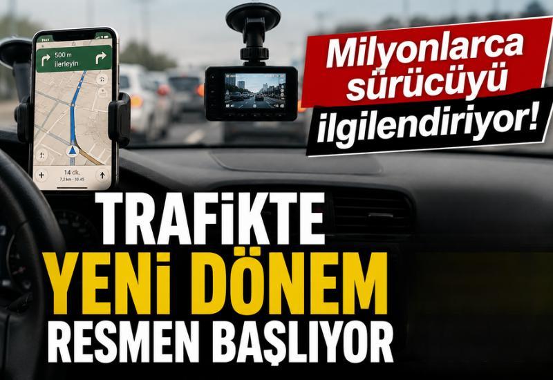 Milyonlarca sürücüyü ilgilendiriyor! Trafikte yeni dönem resmen başlıyor