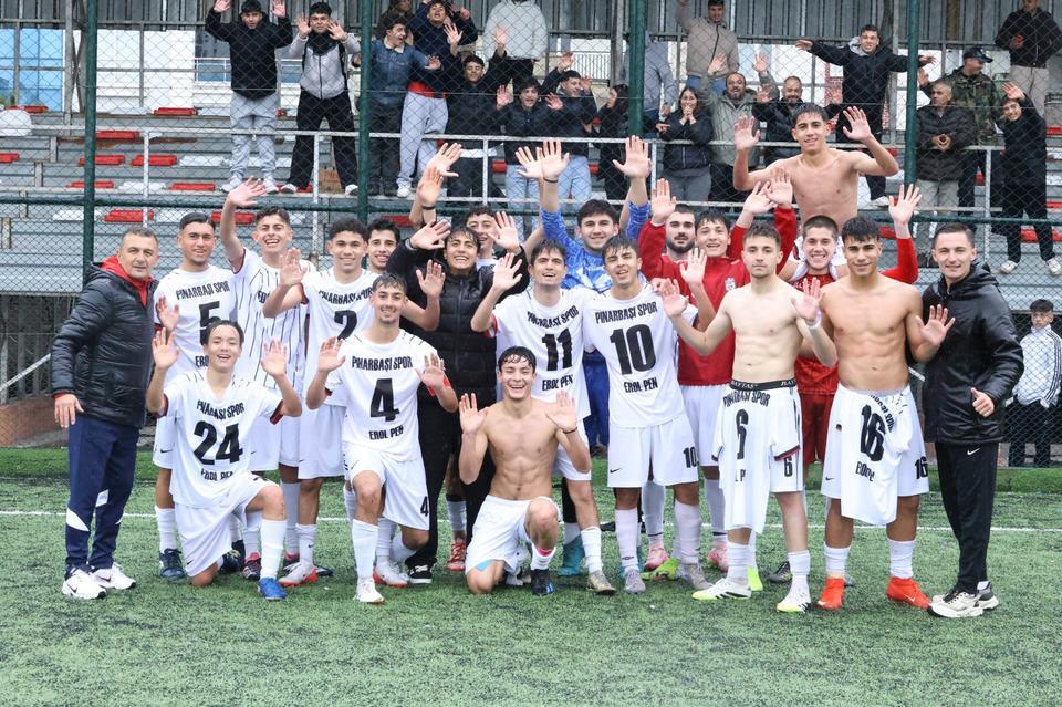 Pınarbaşı U18 Takımı liderliğini sürdürdü