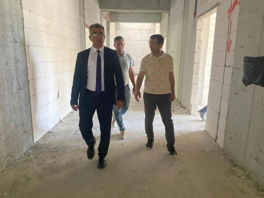 Söke Atatürk Ortaokulu inşaatında çalışmalar sürüyor