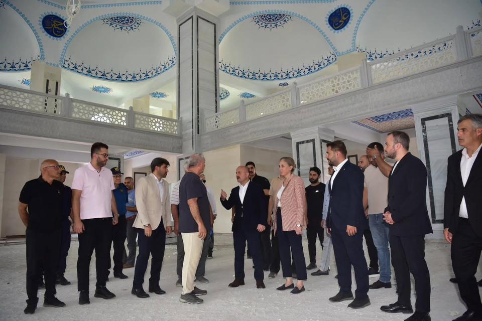 Ege’nin en büyük camisi Nazilli’de yükseliyor