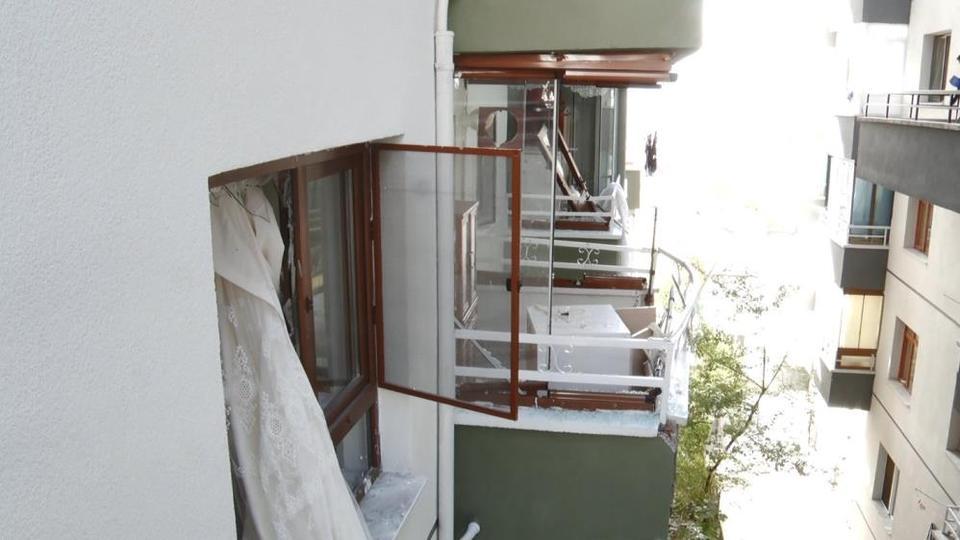 Doğal gaz patladı: 1 yaralı