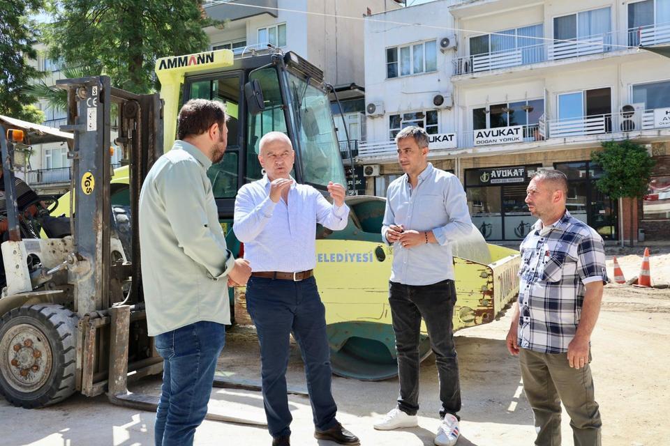Çine’de dönüşüm mesaisi Hamitabat’ta sürüyor