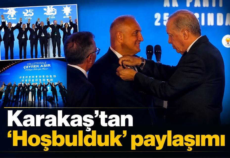 Karakaş'tan 'Hoşbulduk' paylaşımı
