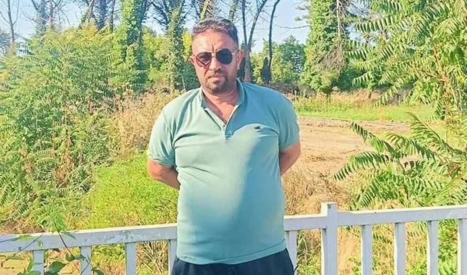 Balık tutarken akıma kapıldı