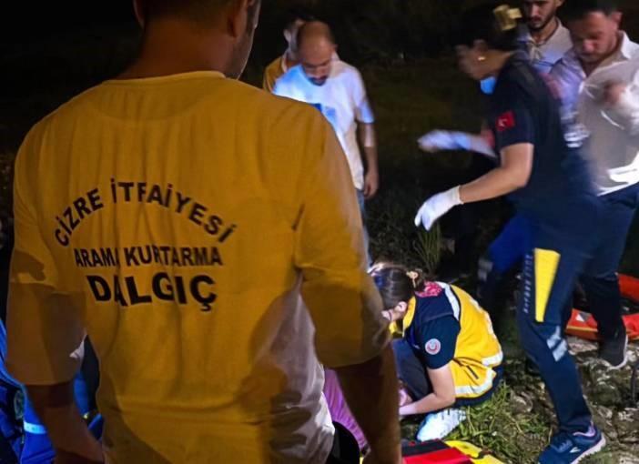 Nehre atlayan kadın son anda kurtarıldı