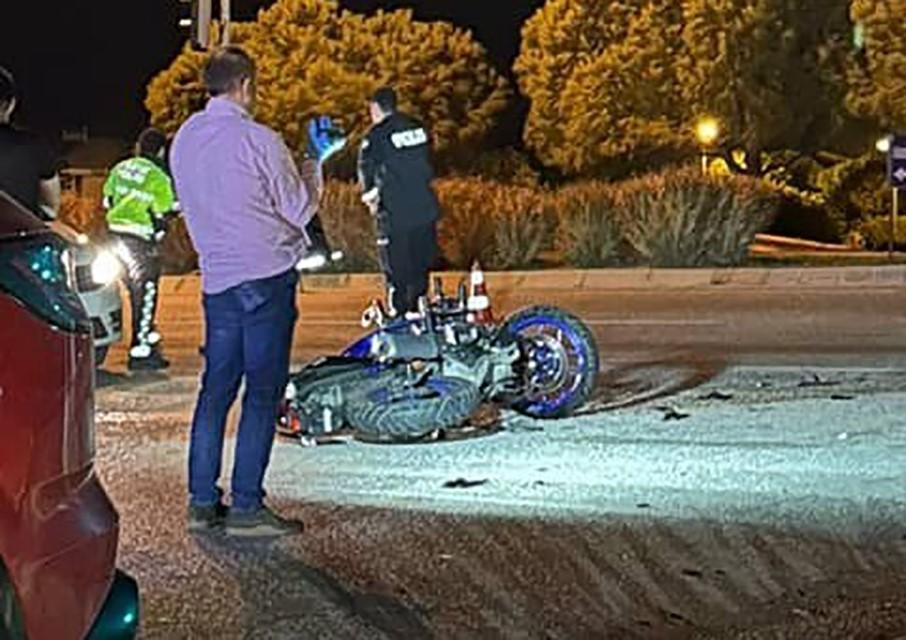 Korkunç kaza: Motosiklet sürücüsü hayatını kaybetti
