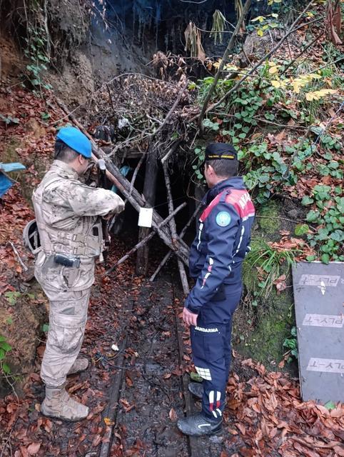 Ruhsatsız 7 maden ocağı kapatıldı