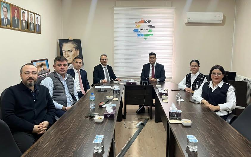 Vergi Başmüfettişliği'ne atanan Şahin, veda ziyaretlerine başladı