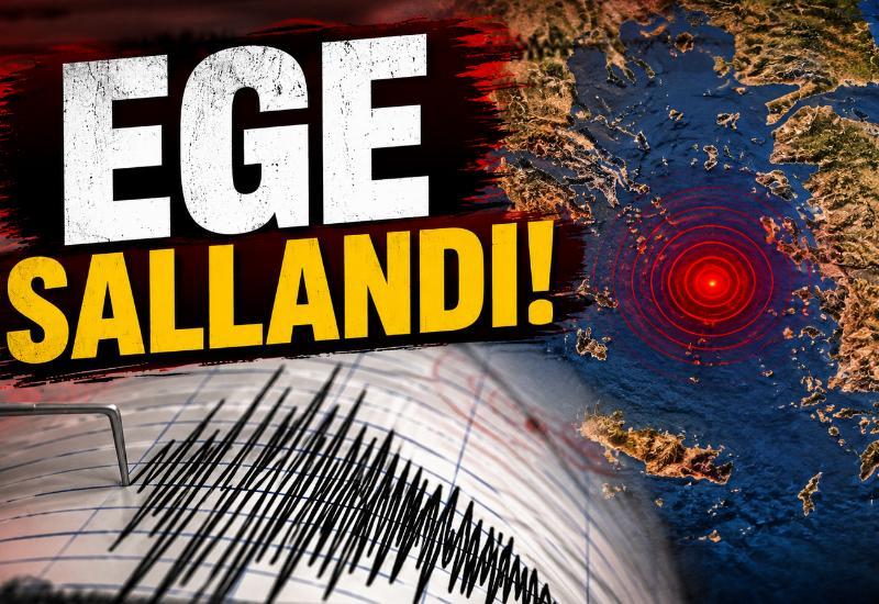 Ege sallandı!