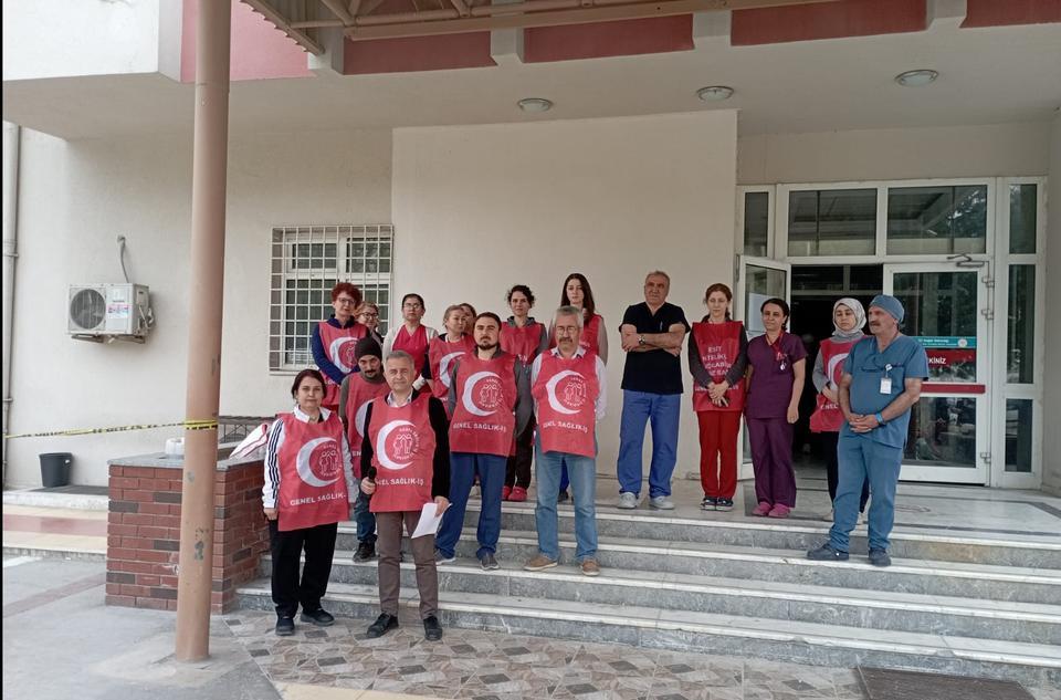 Sağlıkçılar Dr. Ersin Arslan’ı unutmadı