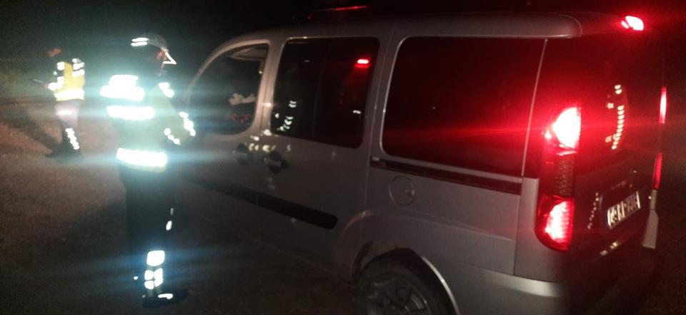 Jandarma'dan Köşk'te trafik denetimi