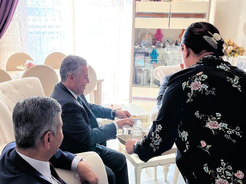 BUHARKENT'TE DOĞALGAZ DAĞITIMI BAŞLADI BAŞKAN EROL, DOĞALGAZLA PİŞEN İLK TÜRK KAHVESİNİ İÇTİ BAŞKAN EROL: "ZAMANLA İLÇE MERKEZİMİZİN TAMAMI DOĞALGAZA KAVUŞMUŞ OLACAK"