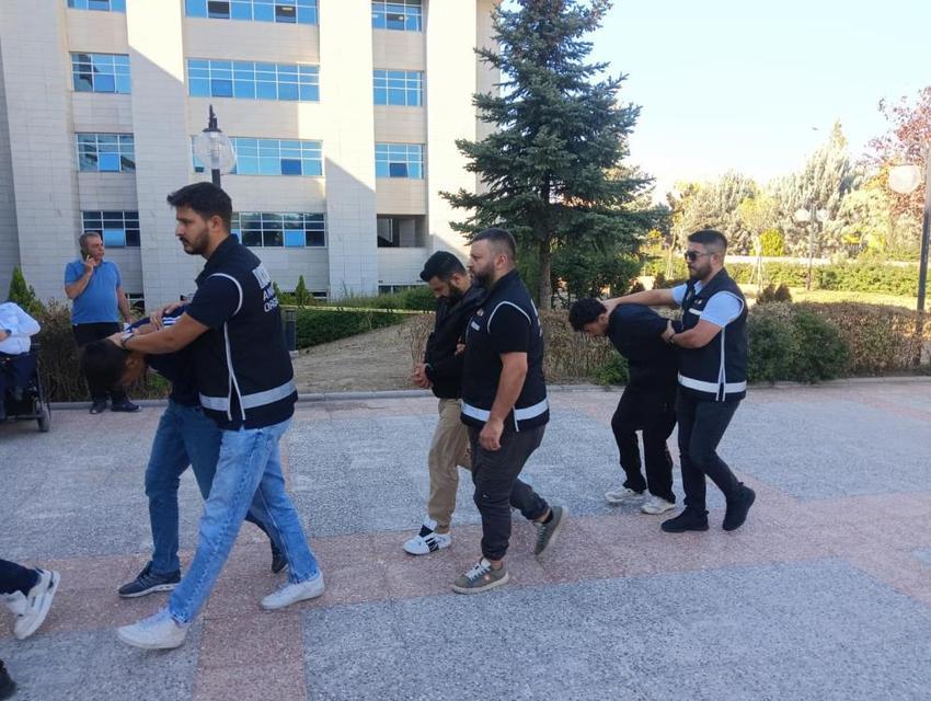 Çok sayıda suça karışan 5 şüpheli şahıs tutuklandı
