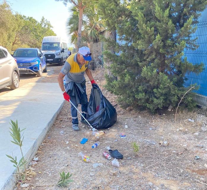 Didim Belediyesi temizlik çalışmalarına devam ediyor