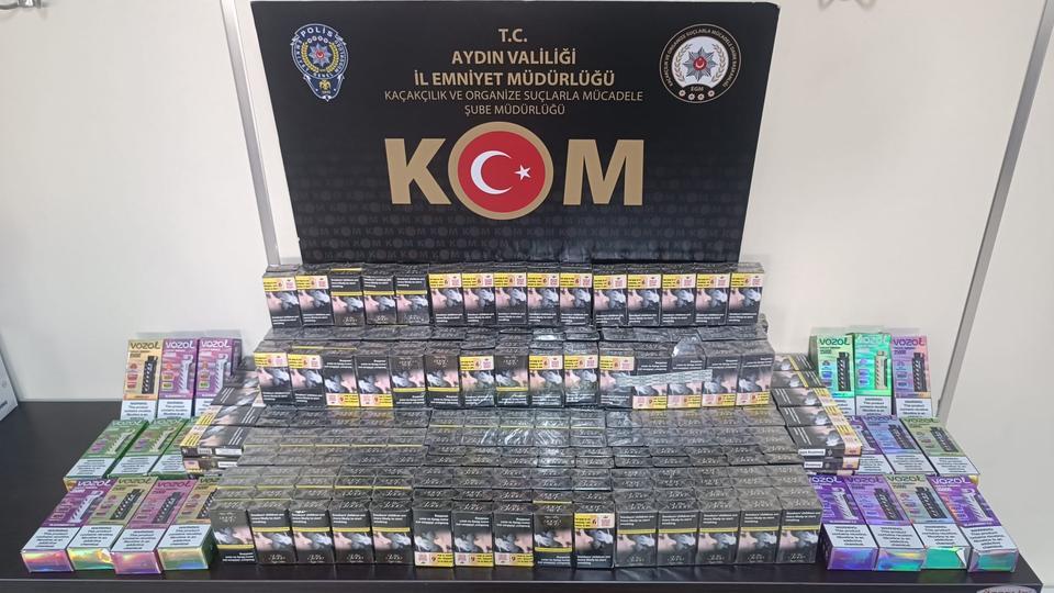 Aydın’da şüpheli şahsın evine baskın düzenlendi