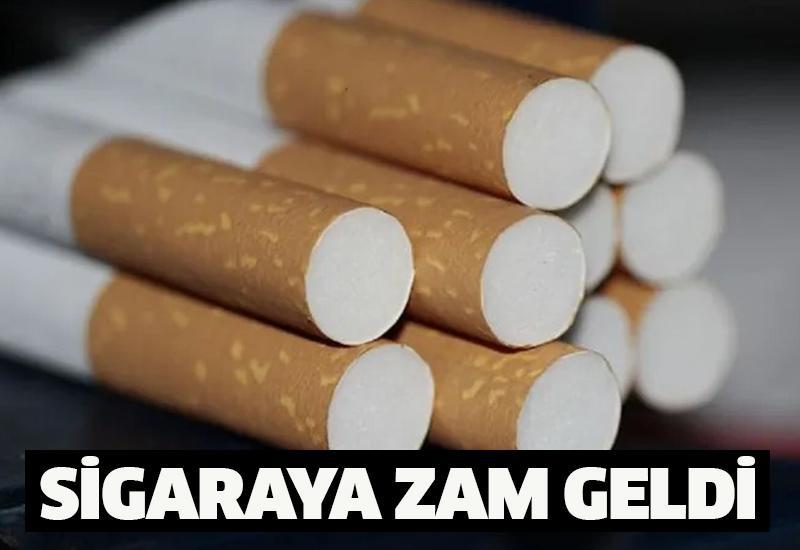 Sigaraya zam geldi