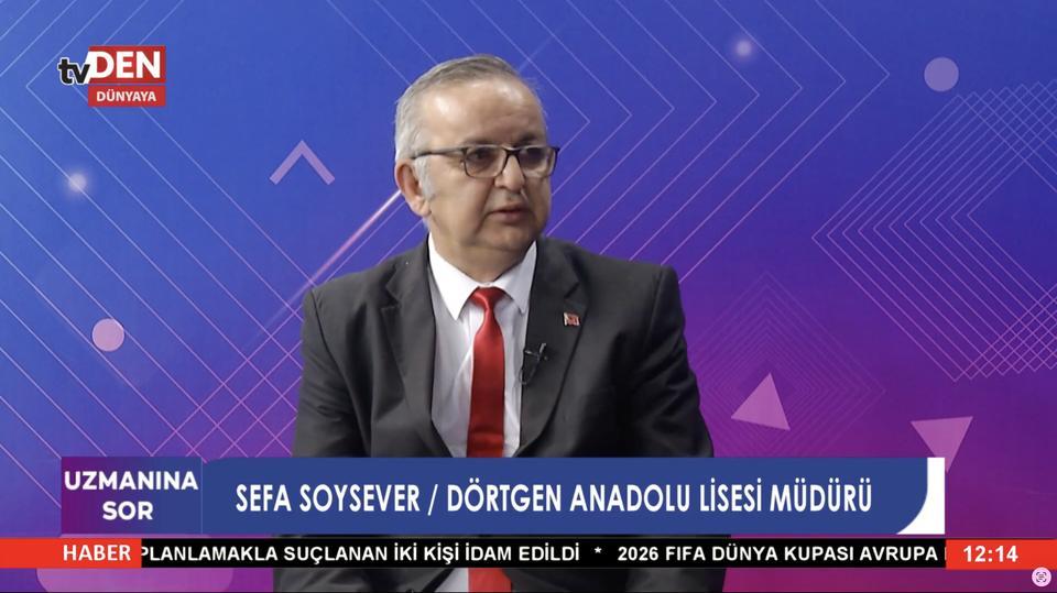 Dörtgen Anadolu Lisesi Müdürü Sefa Soysever: “Eğitim sadece öğretimden ibaret değil”