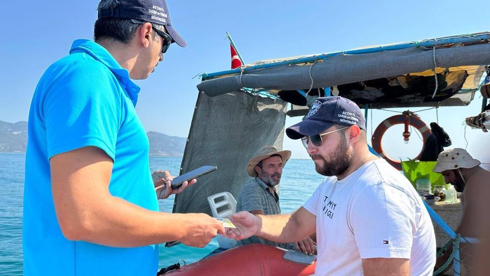 Söke’de balıkçılara sıkı denetim