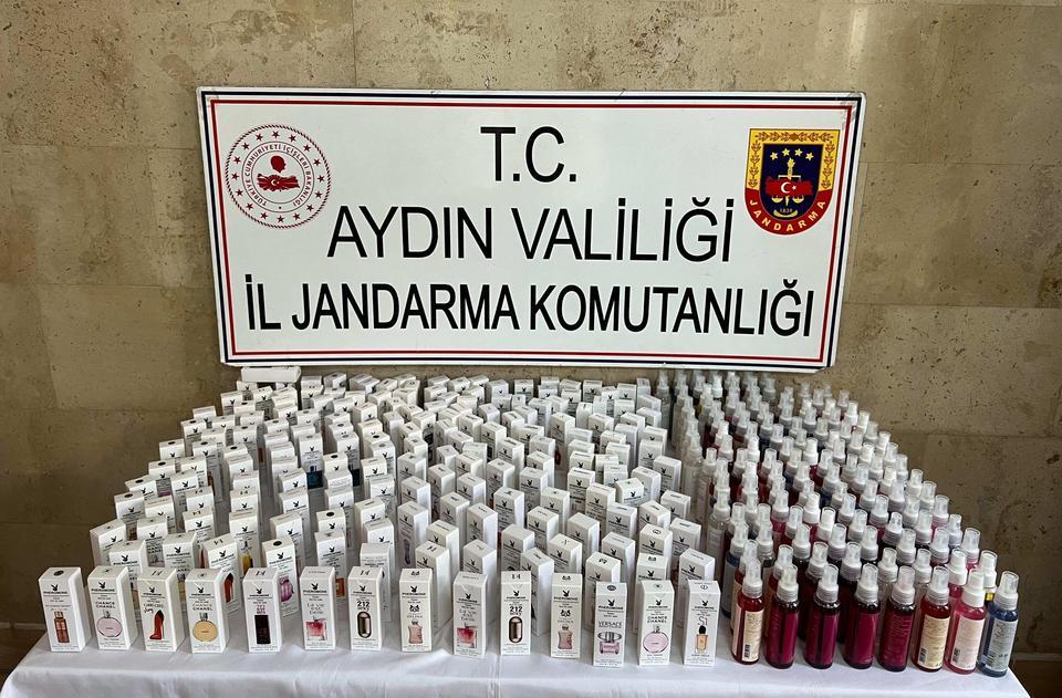 Aydın’da 1,1 milyon TL’lik taklit ürün ele geçirildi