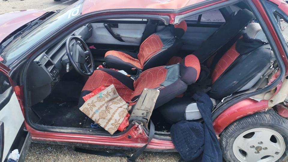 KONYA'DA 2 OTOMOBİL ÇARPIŞTI: 5 YARALI