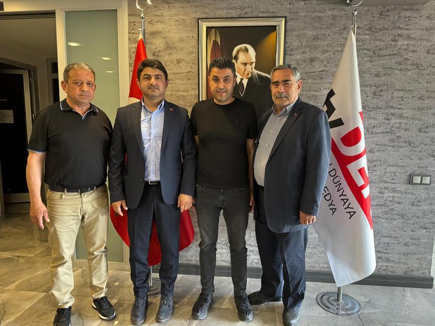 Sayın ve Karakaya tvDEN'i ziyaret etti