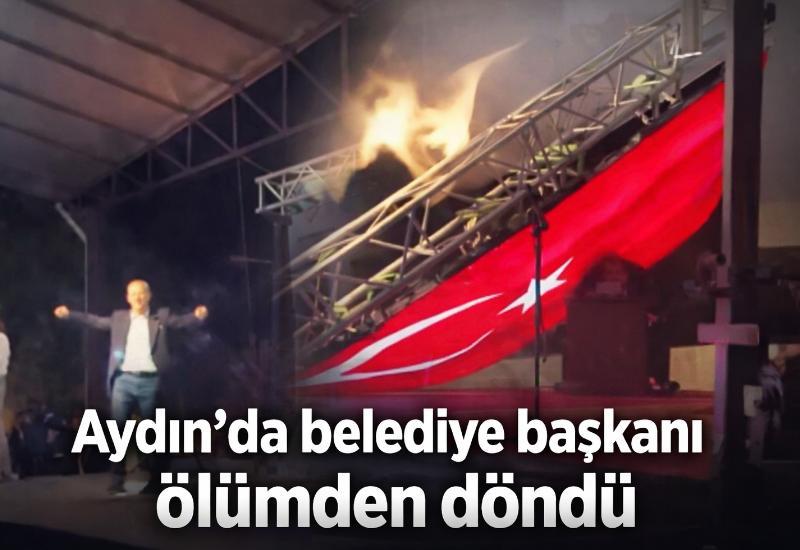 Aydın'da belediye başkanı ölümden döndü