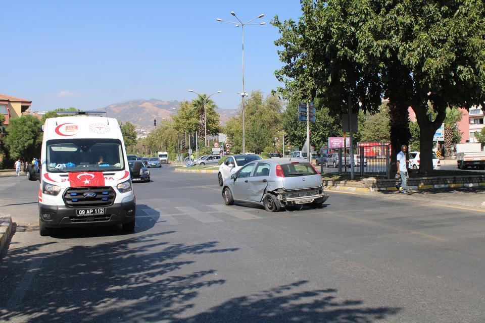 Aydın’da 50 metre sürüklenen araçta 1 kişi yaralandı