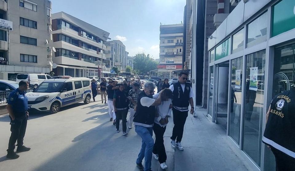 Aydın’da cinayet şüphelileri adliyeye sevk edildi