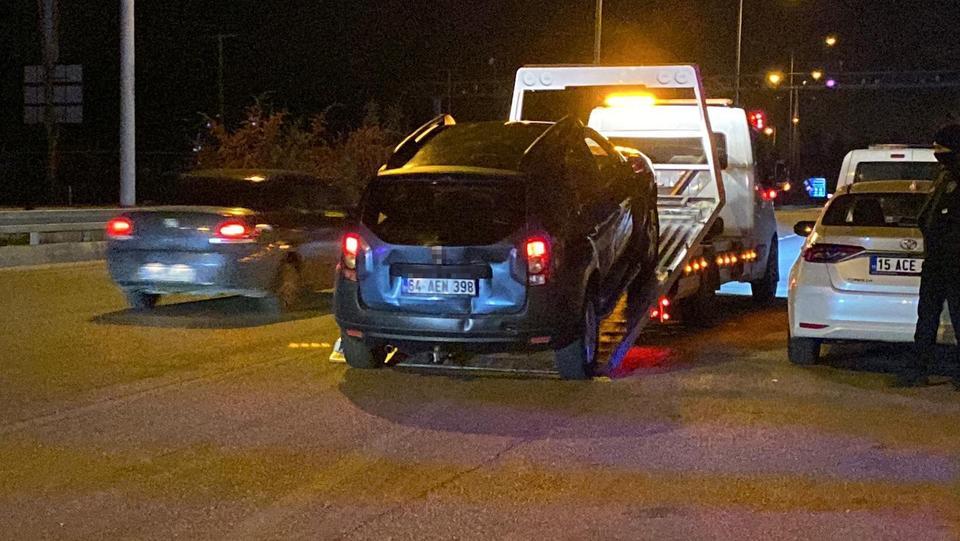 Ehliyetine ve aracına el konulan sürücü polisleri tehdit etti