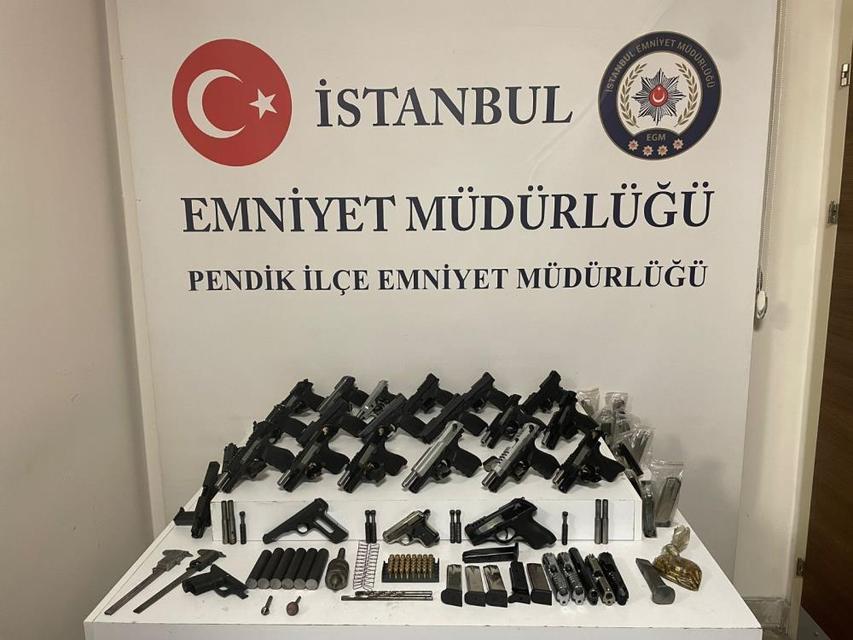 Yasa dışı silah atölyesine baskın: 2 gözaltı