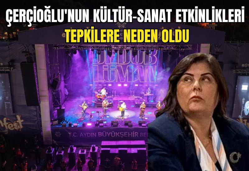 Çerçioğlu'nun kültür-sanat etkinlikleri tepkilere neden oldu