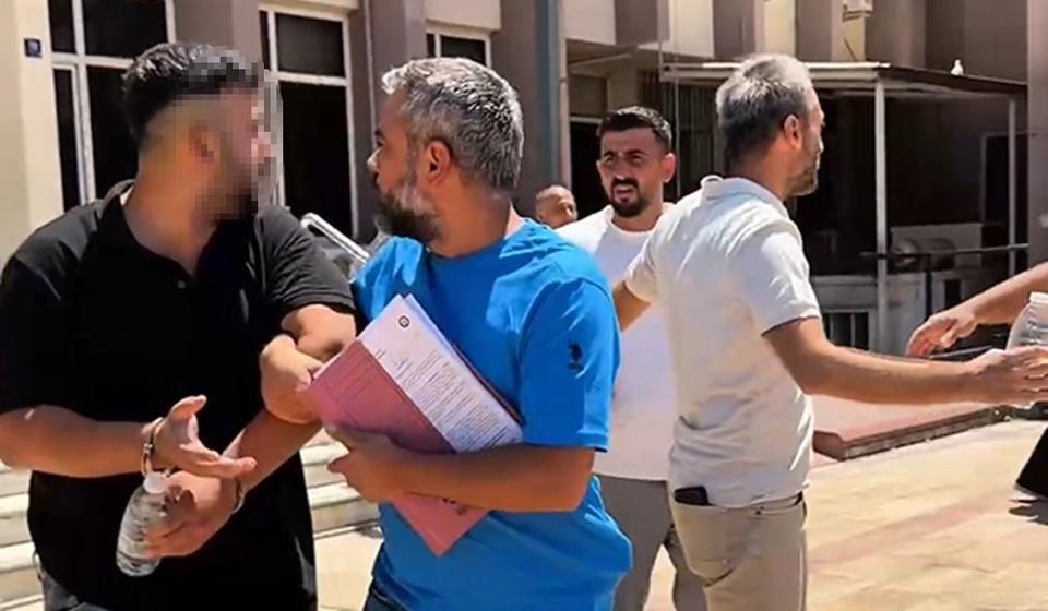 UYUŞTURUCUDAN TUTUKLANAN ŞAHSIN ABİSİ ATEŞ PÜSKÜRDÜ "GİT YAT CEZAEVİNDE AKLIN BAŞINA GELSİN"