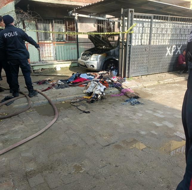 Aydın'da aracını yakan kişi canına da kıymak istedi