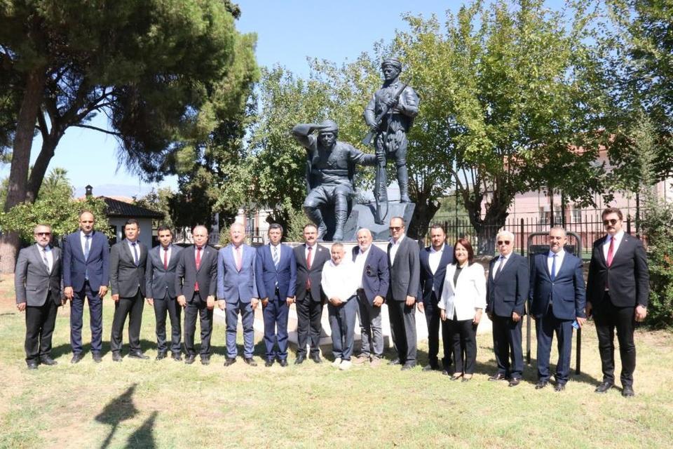 Aydın'da  Milli Mücadele kahramanı Yörük Ali Efe, dualarla anıldı