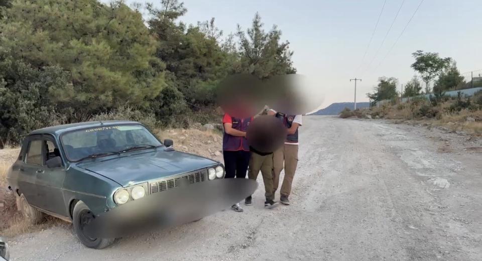 Kız kaçıran zorba ormanlık alanda yakalandı