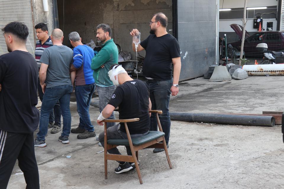 DENİZLİ'DE OTOGAZ DÜKKANINDAKİ GAZ KAÇAĞI PARLAMAYA NEDEN OLDU; 8 YARALI