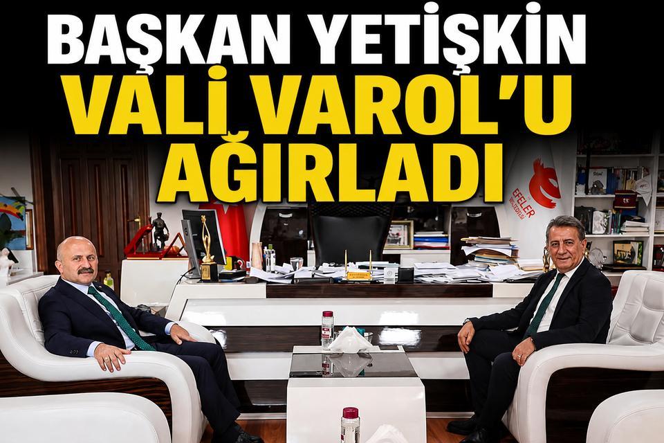 Başkan Yetişkin Vali Varol’u ağırladı
