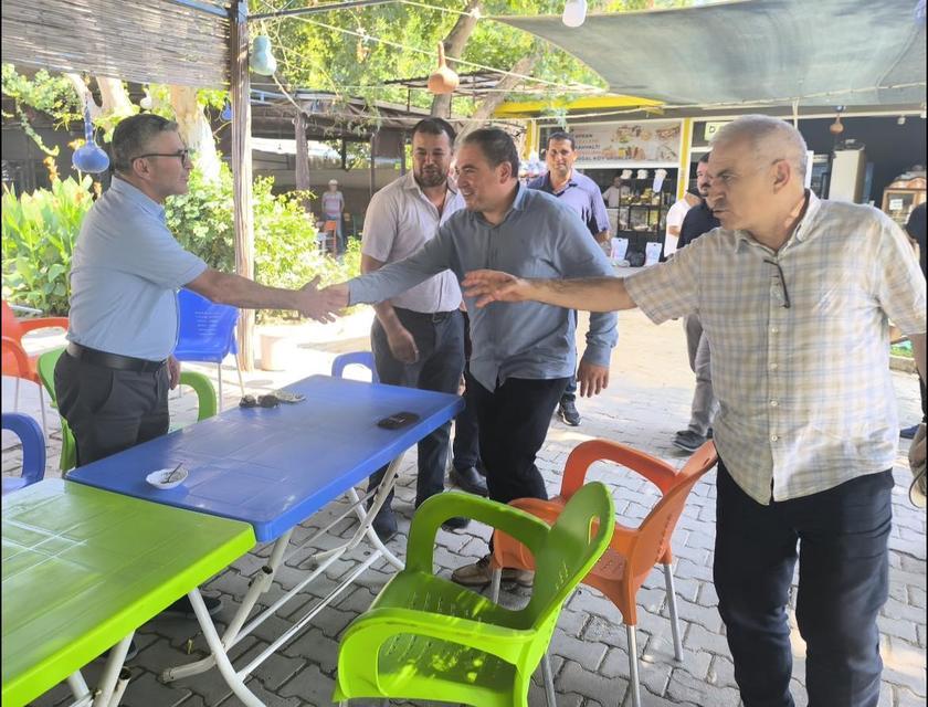 CHP’li vekil Çine’de sulama taleplerini dinledi