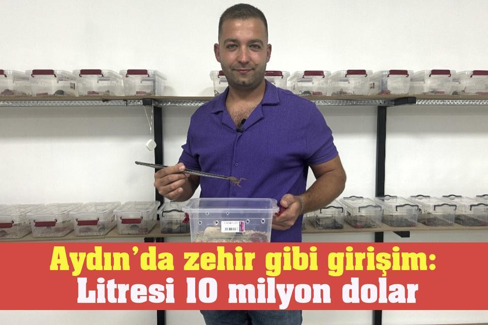 Aydın’da zehir gibi girişim: Litresi 10 milyon dolar