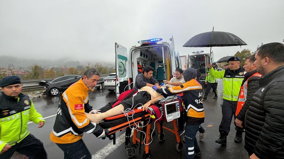 Belediye Başkan Vekili kazada yaralandı