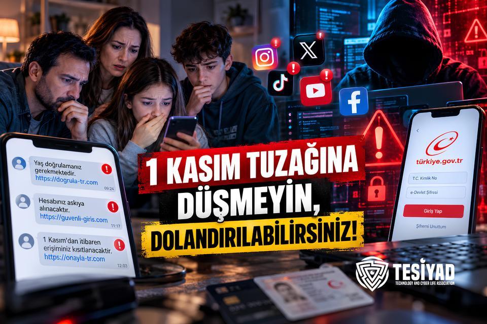 TESİYAD Başkanı Ünlü’den Uyarı: 1 Kasım tuzağına düşmeyin, dolandırılabilirsiniz!