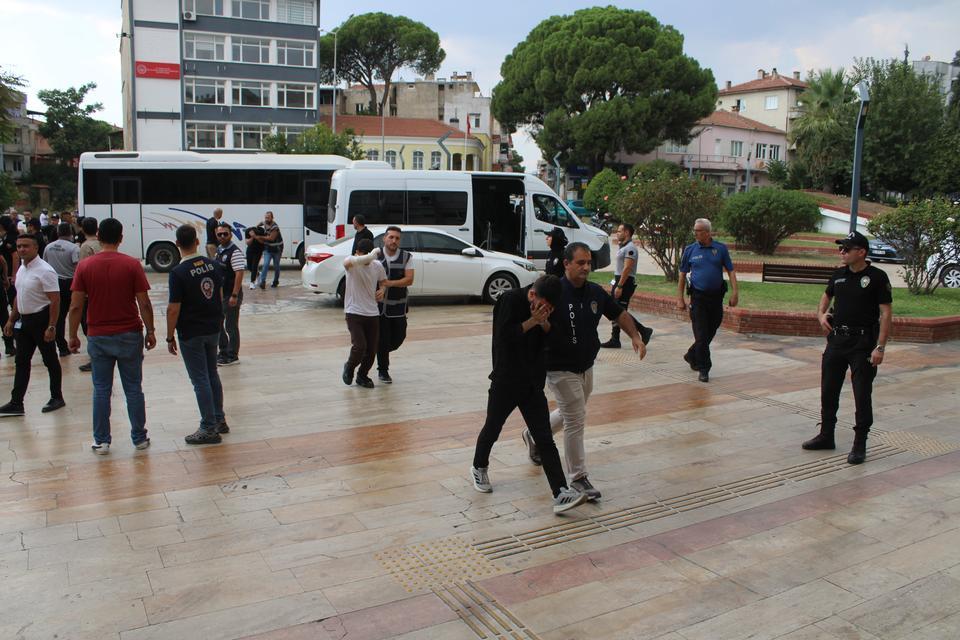Aydın’da 31 şüpheli adliyede