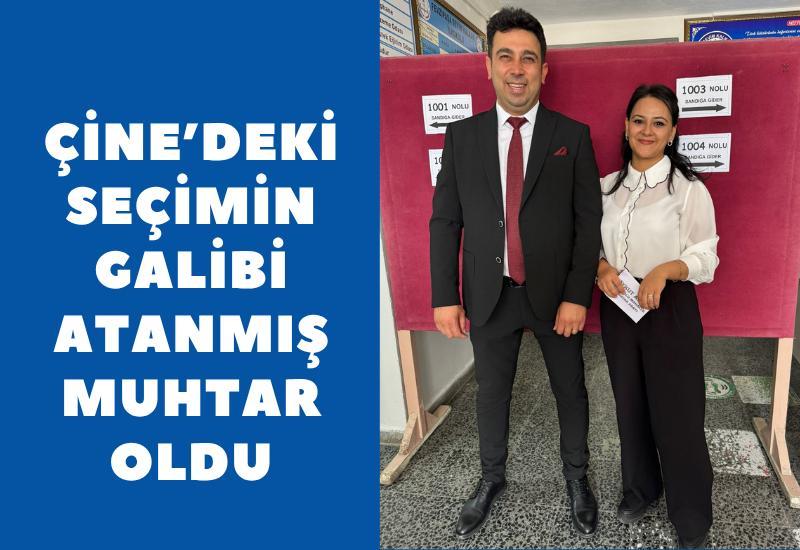 Çine'deki seçimin galibi atanmış muhtar oldu