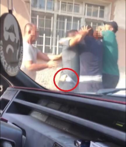 Sokak boks ringine döndü