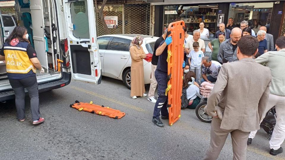 YOL ORTASINDA İNMEYE ÇALIŞTI, KAZAYA SEBEP OLDU: 1 YARALI